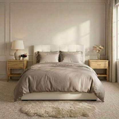 Organic Bamboo Cooling Duvet Cover Set