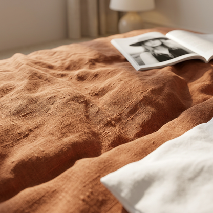 Organic European Flax Linen Duvet Cover Set