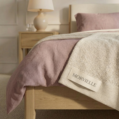 Organic Classic Cotton Percale Duvet Cover Set