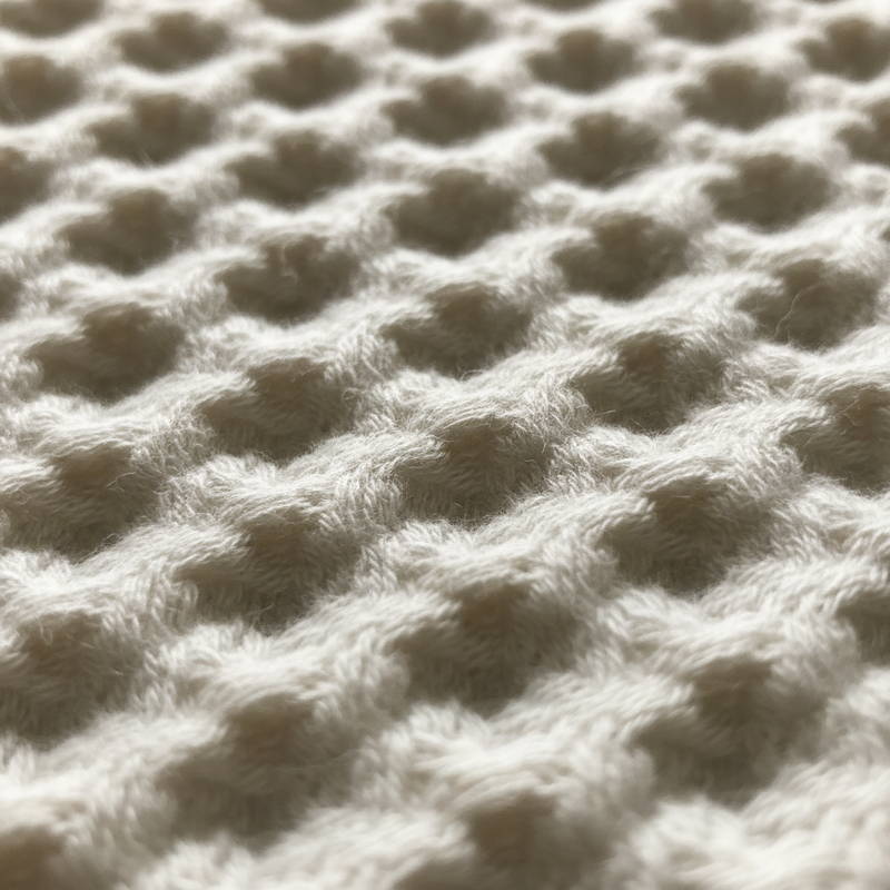 Αέρινη Υφή Βάφλας από Βιολογικό Βαμβάκι