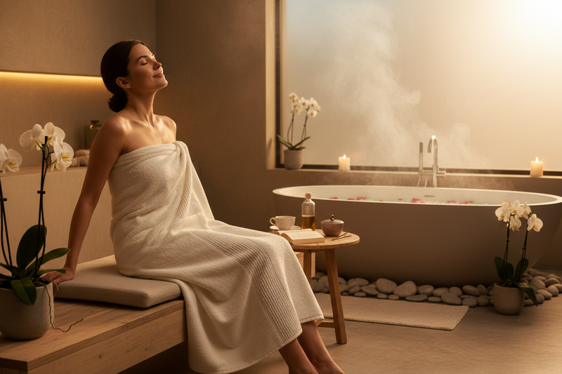 Ήρεμη Μινιμαλιστική Αισθητική Σπα